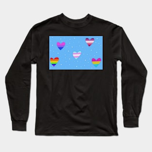 Pride hearts Long Sleeve T-Shirt